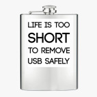 Фляжка стальная