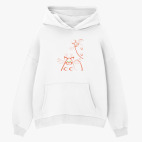 Толстовка худи оверсайз