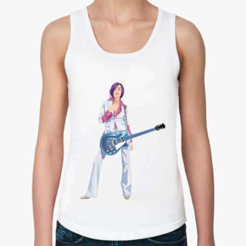 Женская майка с принтом Rock