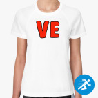 Женская спортивная футболка