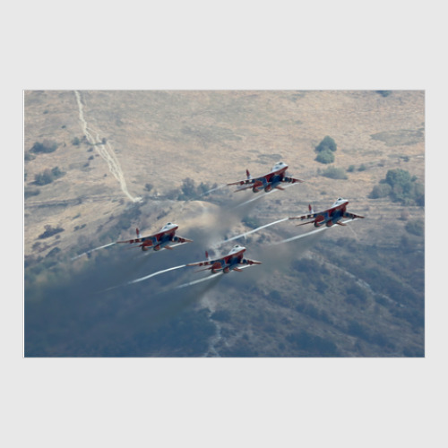 Постер с принтом МиГ-29 'Стрижи'