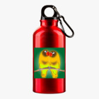 Металлическая бутылка 400 мл UV-DTF