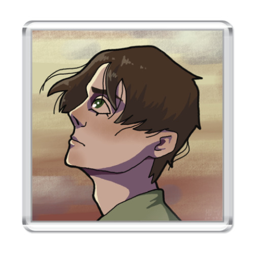 Магнит с принтом Эрен Й