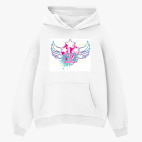 Толстовка худи оверсайз