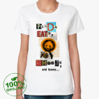 Женская футболка органик