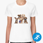 Женская спортивная футболка