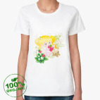 Женская футболка органик