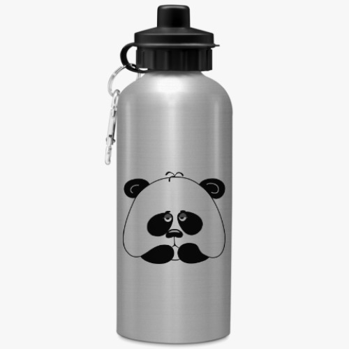 Спортивная бутылка/фляжка Грустная панда