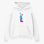 Толстовка худи оверсайз