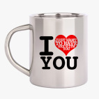 Кружка металлическая