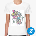 Женская спортивная футболка