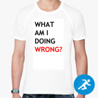 Мужская спортивная футболка