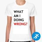 Женская спортивная футболка