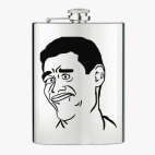 Фляжка стальная