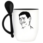 Кружка с ложкой