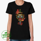 Женская футболка органик