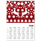 Календарь A3 2026, белый Новый год!