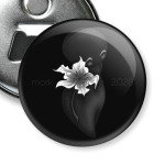 Тень с цветочком