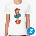 Женская спортивная футболка
