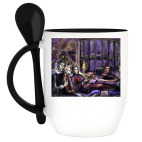 Кружка с ложкой