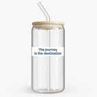 Банка с бамбуковой крышкой