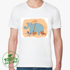 Мужская футболка органик