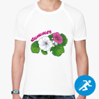 Мужская спортивная футболка