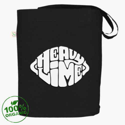 Сумка шоппер с принтом Heavy Lime