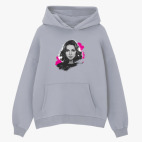 Толстовка худи оверсайз