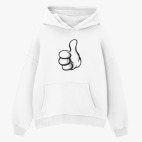 Толстовка худи оверсайз