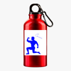 Металлическая бутылка 400 мл UV-DTF