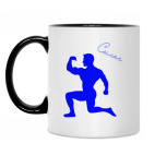 Кружка двухцветная