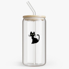 Банка с бамбуковой крышкой