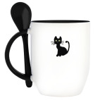 Кружка с ложкой