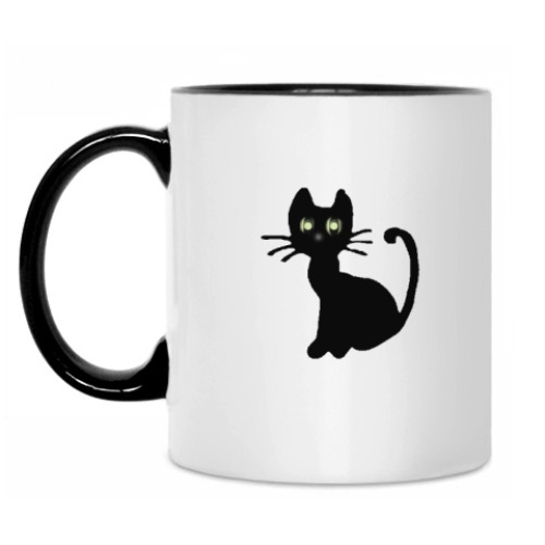 Кружка с принтом Пушистик