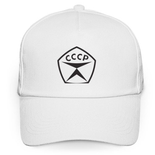 Кепка бейсболка с принтом знак качества СССР
