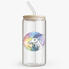 Банка с бамбуковой крышкой