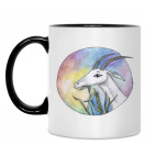 Кружка двухцветная