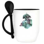 Кружка с ложкой