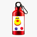 Металлическая бутылка 400 мл UV-DTF