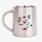 Кружка металлическая