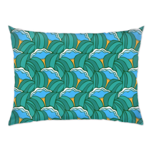 Подушка с принтом Петуния