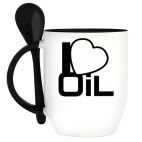 Кружка с ложкой