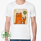 Мужская футболка органик