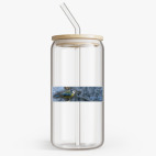 Банка с бамбуковой крышкой