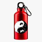 Металлическая бутылка 400 мл UV-DTF