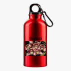 Металлическая бутылка 400 мл UV-DTF