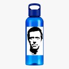 Прозрачная спортивная бутылка