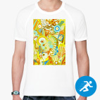 Мужская спортивная футболка