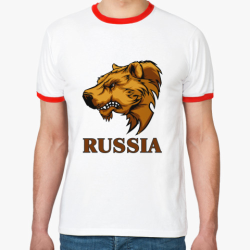 Футболка Ringer-T russia